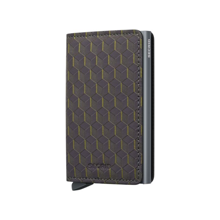 Secrid Slimwallet optical grey yellow